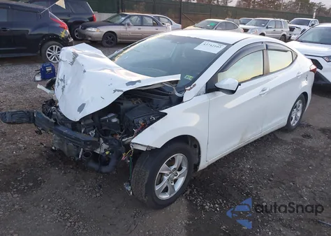 2015 Hyundai Elantra Se из США, поврежденный, VIN 5NPDH4AE9FH576192